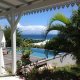 Vue de la terrasse...Location de villa Marie Galante - La Maison Casa Blue - Guadeloupe